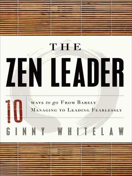 Title details for The Zen Leader by Ginny Whitelaw - Available
